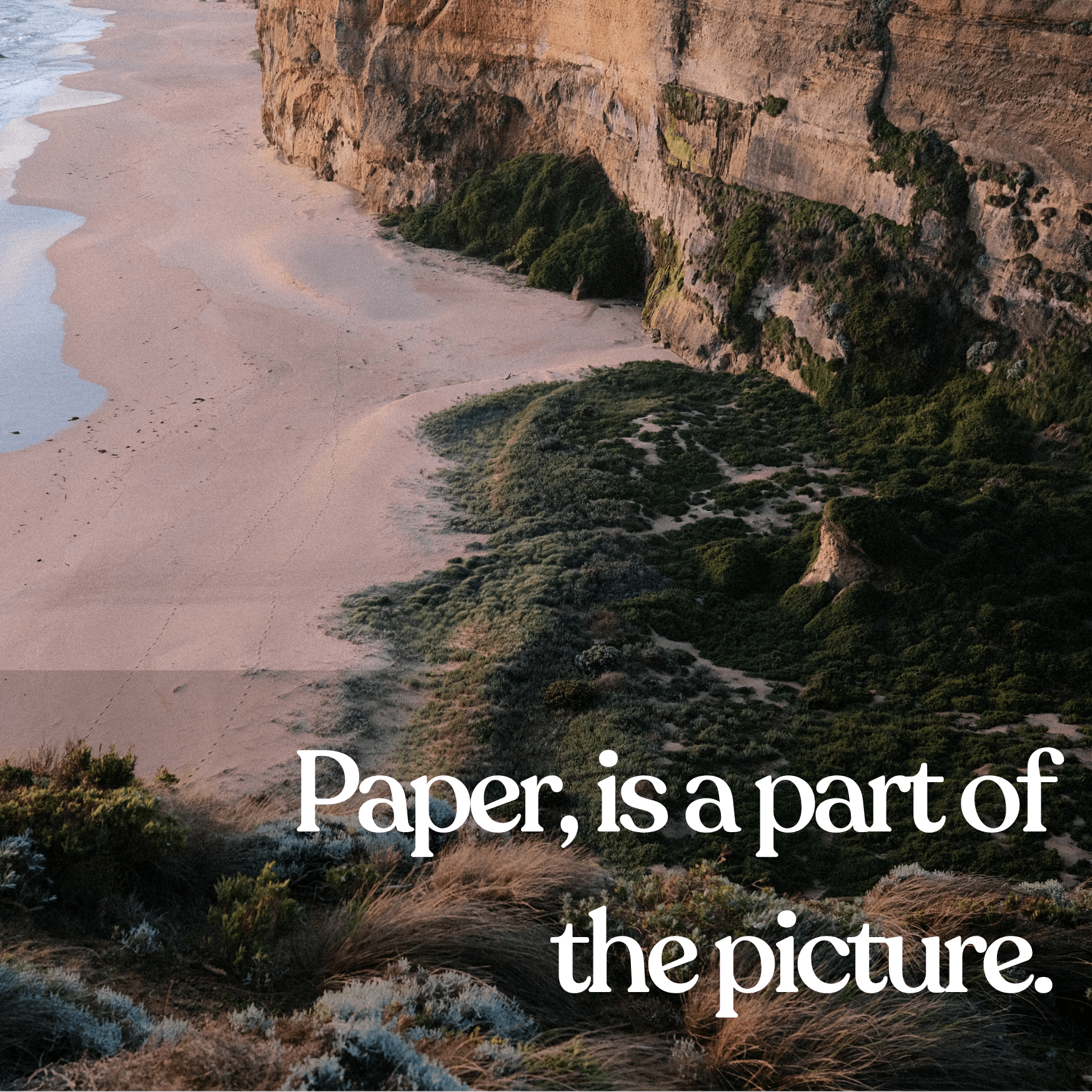 Paper – part of picture